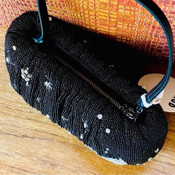 NWT Staud Beaded Bean Bag Starry Night πRareπ - Picture 7 of 16